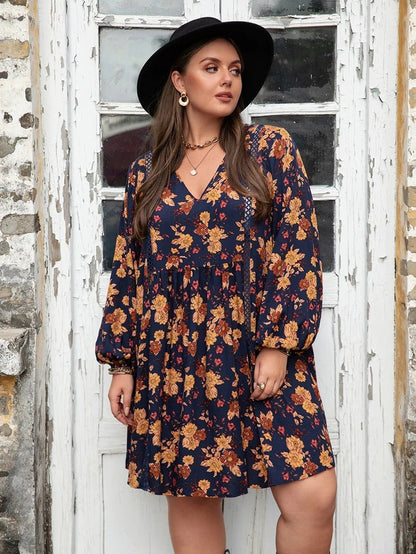 Vintage Field Floral Dress