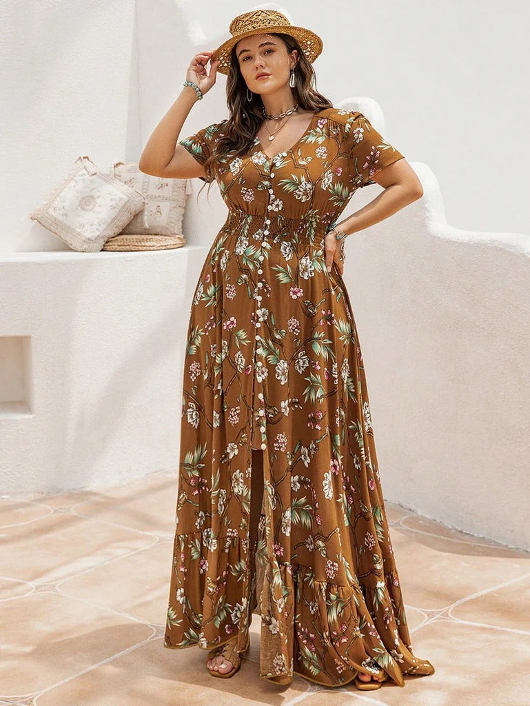 Garden Breeze Maxi Dress
