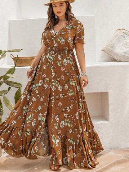 Garden Breeze Maxi Dress