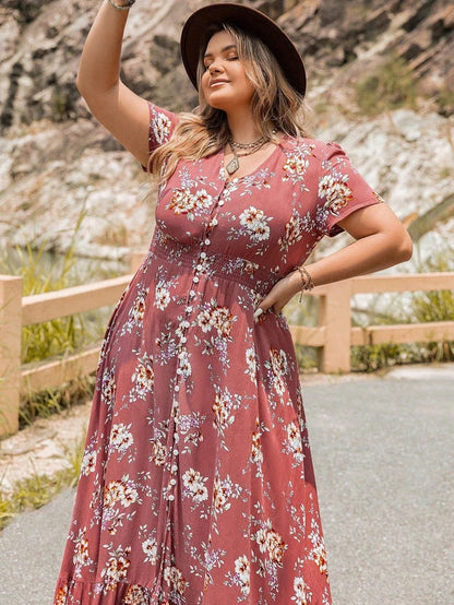 Garden Breeze Maxi Dress