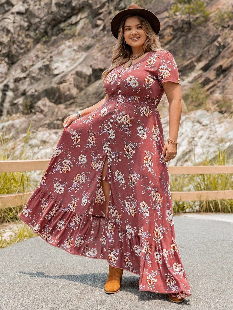 Garden Breeze Maxi Dress