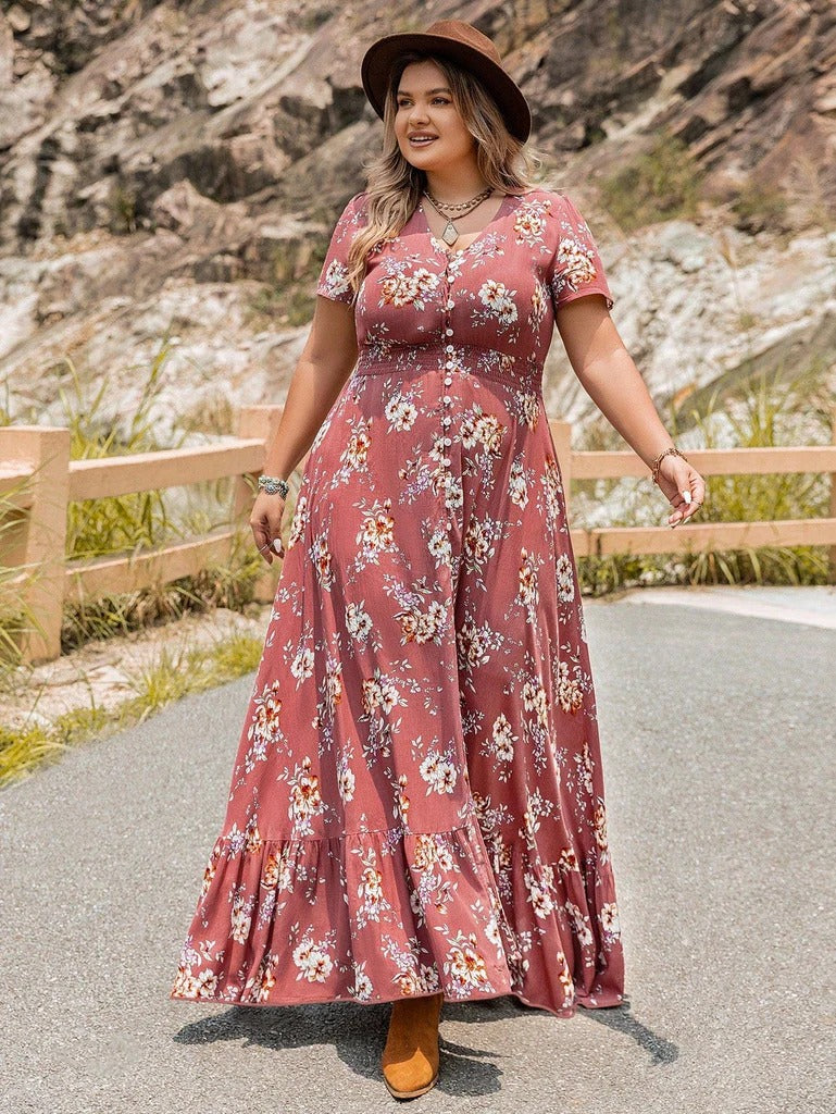 Garden Breeze Maxi Dress