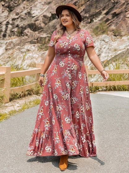 Garden Breeze Maxi Dress